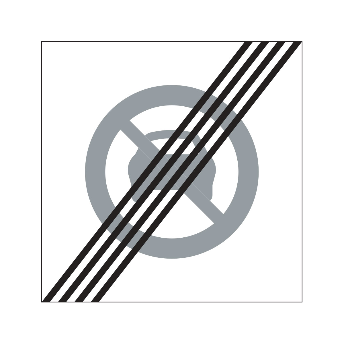 E21-4 Slut på område