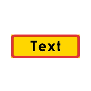 T22 N Text 640 x 220 mm
