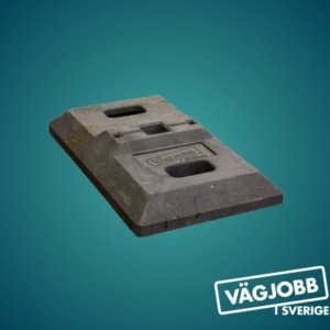 fotplatta duo 17,5kg